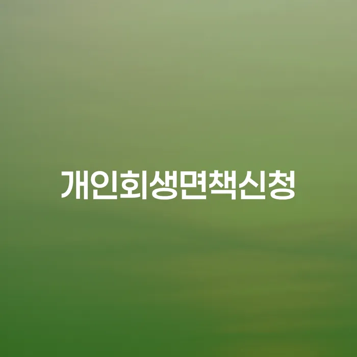 개인회생재산 대출 연체 개인회생 지금알아보기
