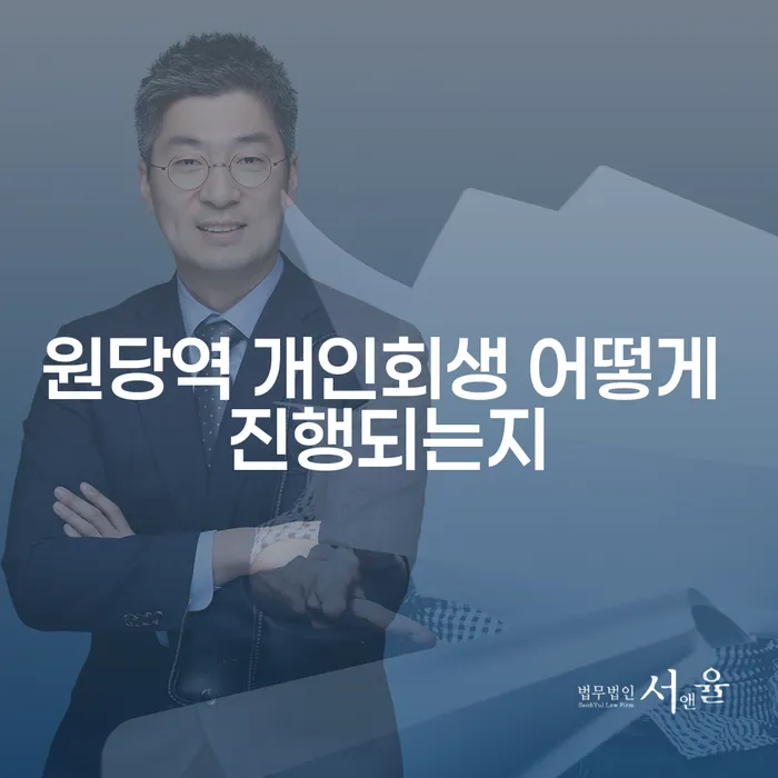 원당역 개인회생 어떻게 진행되는지